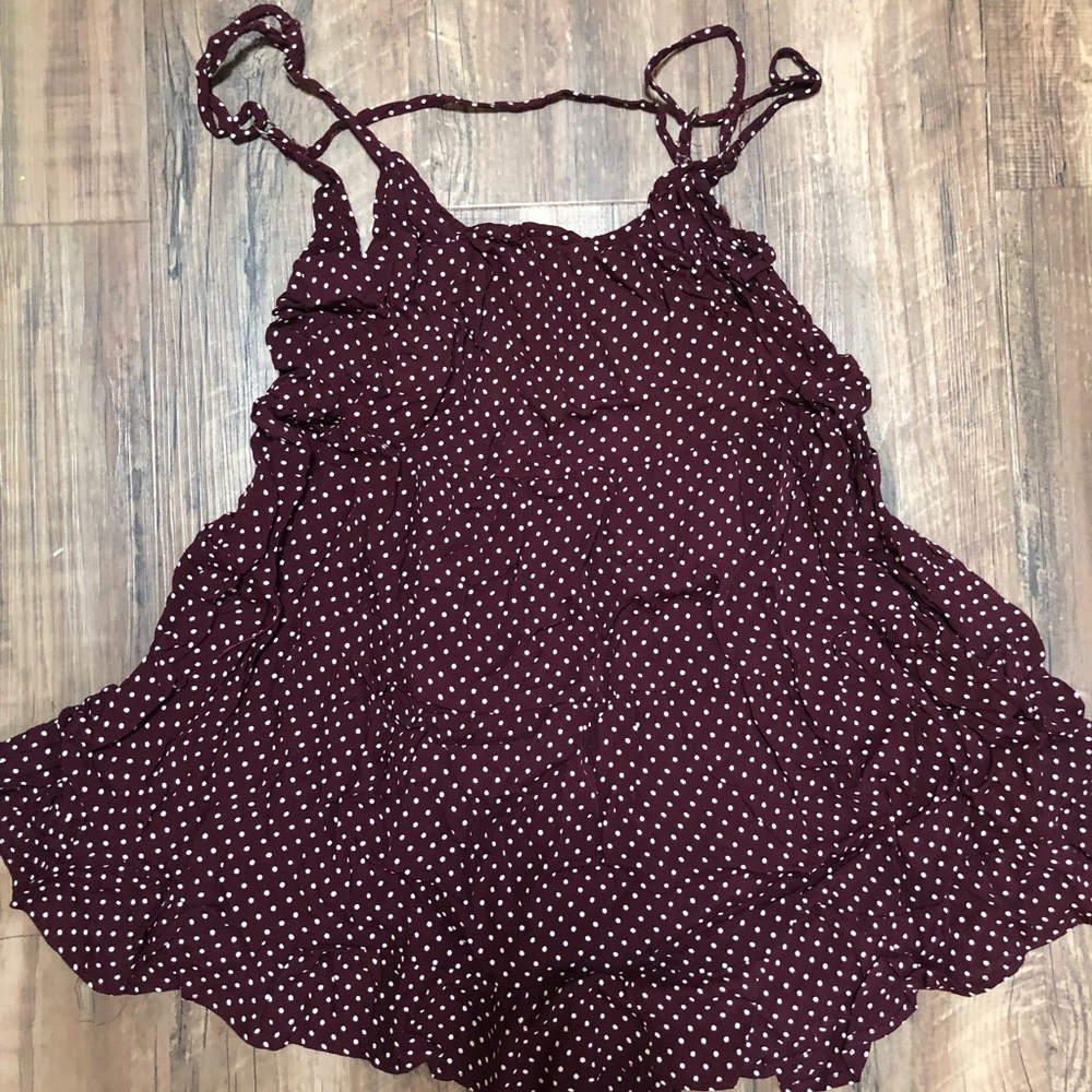 Brandy Melville polka dot tank